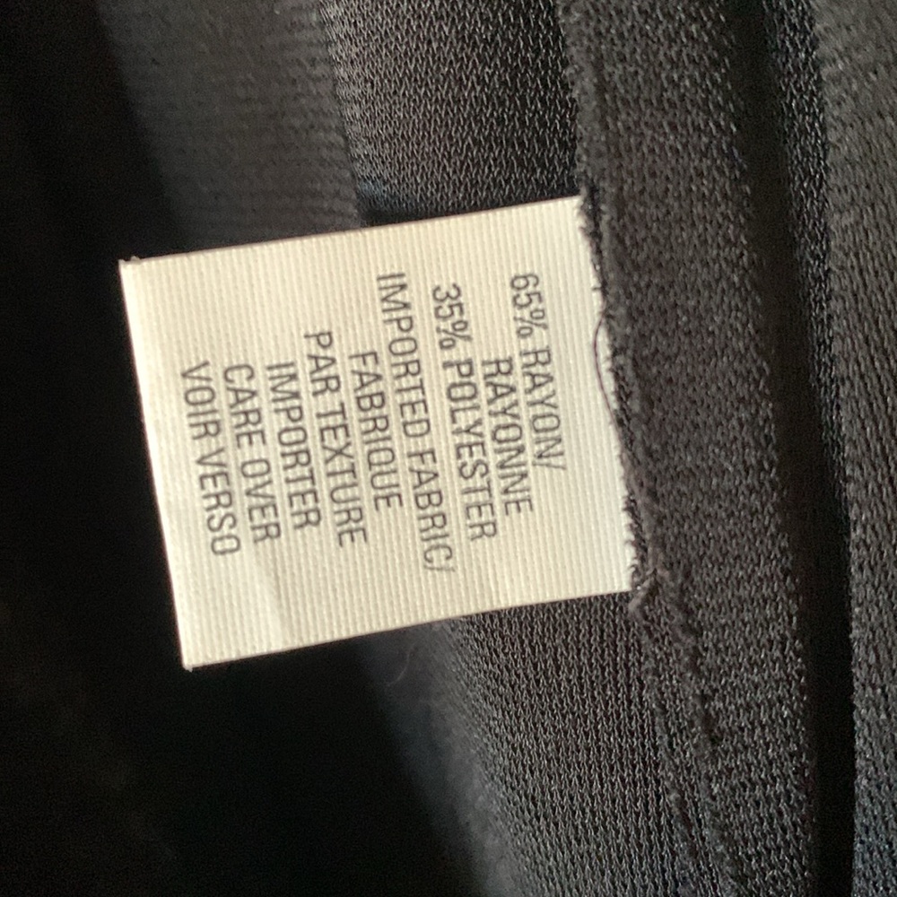 Anne Klein II sz 12 Elegant Black Jumpsuit vintage euc - Picture 5 of 10